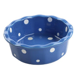 Cat Bowl Stable Dog Bowl Cat Food Plate Pets Feeding Station Pet Feeder Blue - Aladdin Shoppers