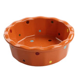 Cat Bowl Stable Dog Bowl Cat Food Plate Pets Feeding Station Pet Feeder Orange - Aladdin Shoppers