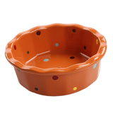 Cat Bowl Stable Dog Bowl Cat Food Plate Pets Feeding Station Pet Feeder Orange - Aladdin Shoppers