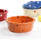 Cat Bowl Stable Dog Bowl Cat Food Plate Pets Feeding Station Pet Feeder Orange - Aladdin Shoppers