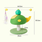 Scratcher Pad Sisal Scratch Posts Cat Scratching Post for Playing Kitty - Aladdin Shoppers