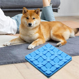 Cat Dog Sniffing Mat IQ Training Slow Feeding Mat for Small/Large Dogs Blue - Aladdin Shoppers