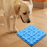 Cat Dog Sniffing Mat IQ Training Slow Feeding Mat for Small/Large Dogs Blue - Aladdin Shoppers