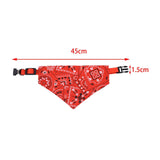 Cat Neck Scarf Bandana Accessories Neckerchief Tie Medium Large Dogs Red - Aladdin Shoppers