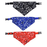 Cat Neck Scarf Bandana Accessories Neckerchief Tie Medium Large Dogs Red - Aladdin Shoppers