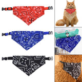 Cat Neck Scarf Bandana Accessories Neckerchief Tie Medium Large Dogs Red - Aladdin Shoppers