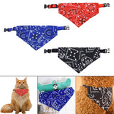 Cat Neck Scarf Bandana Accessories Neckerchief Tie Medium Large Dogs Red - Aladdin Shoppers