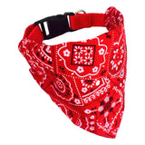 Cat Neck Scarf Bandana Accessories Neckerchief Tie Medium Large Dogs Red - Aladdin Shoppers