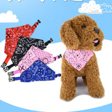Cat Neck Scarf Bandana Accessories Neckerchief Tie Medium Large Dogs Red - Aladdin Shoppers