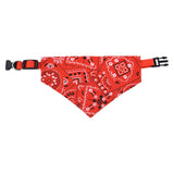 Cat Neck Scarf Bandana Accessories Neckerchief Tie Medium Large Dogs Red - Aladdin Shoppers