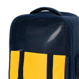 Portable Pet Cat Carrier Backpack Mesh Window Adjustable Shoulder Strap Dark Blue - Aladdin Shoppers