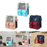 Cats Carrier Bag Puppy Dog Portable Travel Camping Supplies Cage Pet Blue - Aladdin Shoppers