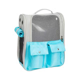 Cats Carrier Bag Puppy Dog Portable Travel Camping Supplies Cage Pet Blue - Aladdin Shoppers