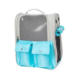 Cats Carrier Bag Puppy Dog Portable Travel Camping Supplies Cage Pet Blue - Aladdin Shoppers