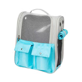 Cats Carrier Bag Puppy Dog Portable Travel Camping Supplies Cage Pet Blue - Aladdin Shoppers