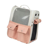 Cats Carrier Bag Puppy Dog Portable Travel Camping Supplies Cage Pet Pink - Aladdin Shoppers