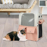 Cats Carrier Bag Puppy Dog Portable Travel Camping Supplies Cage Pet Pink - Aladdin Shoppers