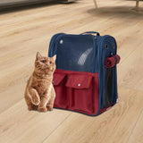 Cats Carrier Bag Puppy Dog Portable Travel Camping Supplies Cage Pet Red - Aladdin Shoppers