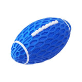 Dog Sounding Rugby Chew Toy Interactive Training Toy Chew Ball Exercise - Aladdin Shoppers