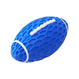 Dog Sounding Rugby Chew Toy Interactive Training Toy Chew Ball Exercise - Aladdin Shoppers