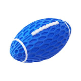 Dog Sounding Rugby Chew Toy Interactive Training Toy Chew Ball Exercise - Aladdin Shoppers