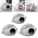 Soft Pet Bed House Washable Anti Slip Sleeping Pet Supplies Nest Kitten S - Aladdin Shoppers