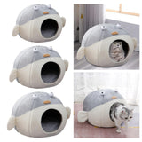 Soft Pet Bed House Washable Anti Slip Sleeping Pet Supplies Nest Kitten S - Aladdin Shoppers