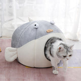 Soft Pet Bed House Washable Anti Slip Sleeping Pet Supplies Nest Kitten S - Aladdin Shoppers