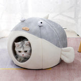 Soft Pet Bed House Washable Anti Slip Sleeping Pet Supplies Nest Kitten M - Aladdin Shoppers