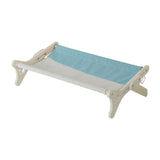 Pet Cat Window Perch Wood Frame Shelf Window Chair Hanging Bed Hammock Blue - Aladdin Shoppers