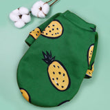 Pet Costume Dog Clothes Cat Cosplay Puppy Clothing for New Year Holiday Pineapple L - Aladdin Shoppers