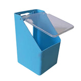 Maxbell 6xBird Food Feeder Hanging Convenient Detachable Food Containers for Pigeon Blue