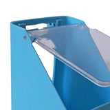 Maxbell 6xBird Food Feeder Hanging Convenient Detachable Food Containers for Pigeon Blue