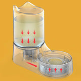 Automatic Pet Dispenser Large Capacity Easy to Clean for Animals Dog Cats Feeder - Aladdin Shoppers