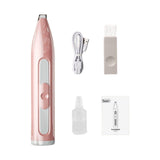 Pet Nail Hair Trimmer Dogs Clippers Kitten Low Noise Tool for Eyes Shaving Rechargeable - Aladdin Shoppers