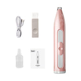 Pet Nail Hair Trimmer Dogs Clippers Kitten Low Noise Tool for Eyes Shaving Rechargeable - Aladdin Shoppers