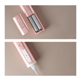 Pet Nail Hair Trimmer Dogs Clippers Kitten Low Noise Tool for Eyes Shaving Led Rechargeable - Aladdin Shoppers