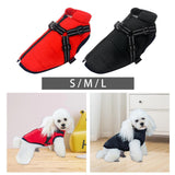 Dogs Jacket Pet Supplies Apparel Puppy Protection Thicken Zipper for Outdoor Red and Small - Aladdin Shoppers