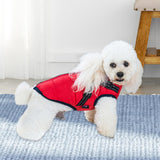 Dogs Jacket Pet Supplies Apparel Puppy Protection Thicken Zipper for Outdoor Red M - Aladdin Shoppers