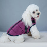 Dogs Jacket Pet Supplies Apparel Puppy Protection Thicken Zipper for Outdoor Black S - Aladdin Shoppers