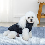 Dogs Jacket Pet Supplies Apparel Puppy Protection Thicken Zipper for Outdoor Balck and Medium - Aladdin Shoppers
