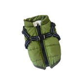 Dogs Jacket Pet Supplies Apparel Puppy Protection Thicken Zipper for Outdoor Balck and Large - Aladdin Shoppers