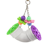 Parrot Toys Pipeline Interactive Training for Cockatiels Budgies Birds Gift - Aladdin Shoppers