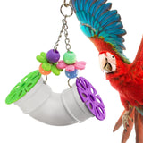 Parrot Toys Pipeline Interactive Training for Cockatiels Budgies Birds Gift - Aladdin Shoppers