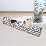 Luminous Cat Tunnels Tube Interactive Toys Bunny Tent Indoor Cats Maze Heart - Aladdin Shoppers