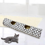 Luminous Cat Tunnels Tube Interactive Toys Bunny Tent Indoor Cats Maze Heart - Aladdin Shoppers