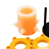 Portable Pet Milk Feeding Multi Nozzles Silicone for Rabbit Whelping Kitten L - Aladdin Shoppers
