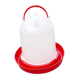 Automatic Feeding Device Durable Poultry Drinker for Backyard Turkeys Ducks Red - Aladdin Shoppers