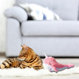 Electric Realistic Flopping Fish Comfortable Moving for Biting Chewing Dogs Pink - Aladdin Shoppers