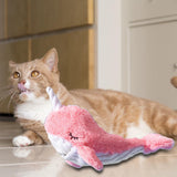 Electric Realistic Flopping Fish Comfortable Moving for Biting Chewing Dogs Pink - Aladdin Shoppers